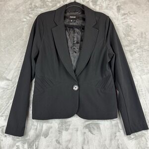 Memoir Blazer Women's XL Black Single Button
